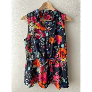 Floral Peplum Top